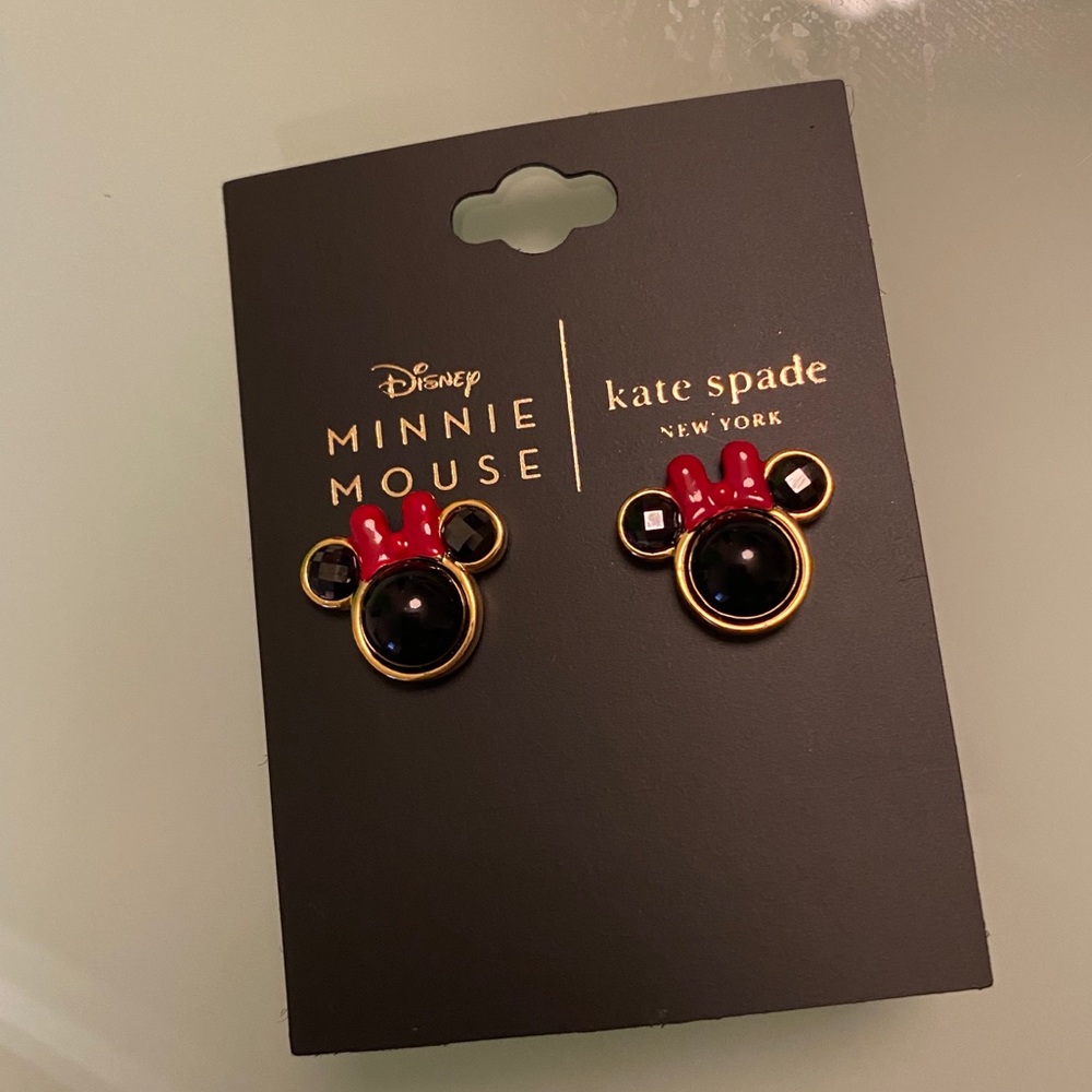 New with Tag Minnie Mouse Kate Spade earring